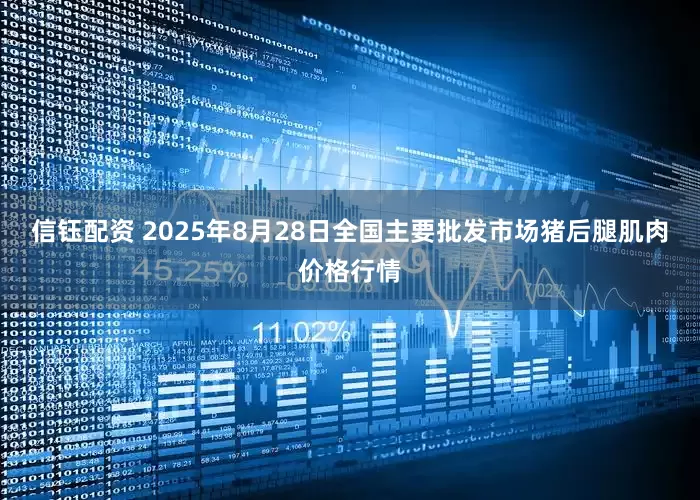 信钰配资 2025年8月28日全国主要批发市场猪后腿肌肉价格行情